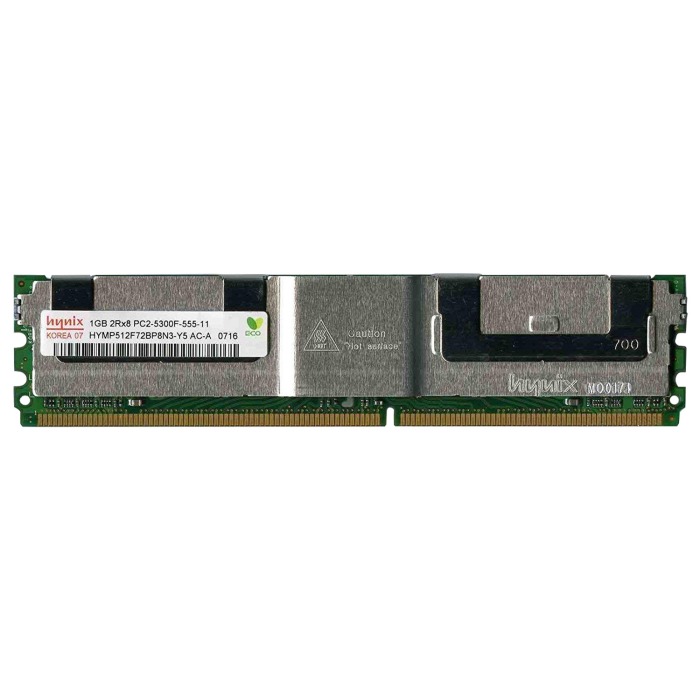RAM Hynix 1GB 2Rx8 PC2-5300F DDR2 FBDIMM 667MHz HYMP512F72BP8N3-Y5