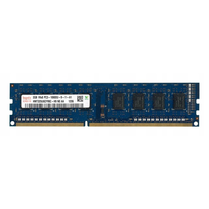 RAM Hynix 2GB 1Rx8 PC3-10600U DDR3 1333MHz HMT325U6CFR8C-H9