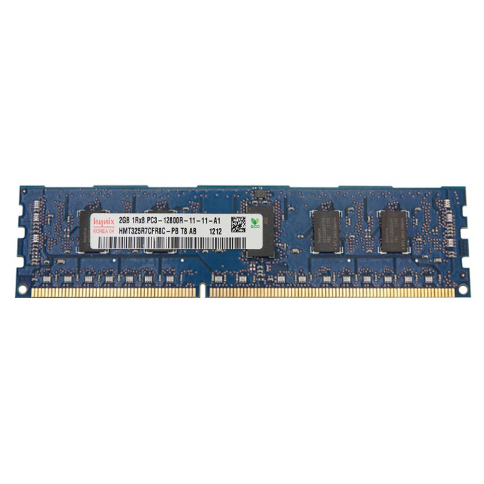 RAM Hynix 2GB 1Rx8 PC3-12800R DDR3 1600MHz HMT325R7CFR8C-PB