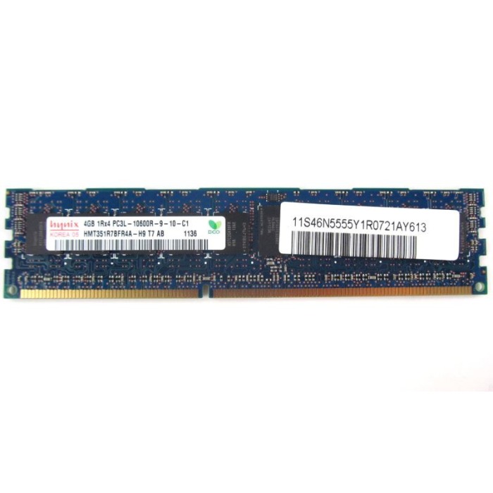 RAM Hynix 4GB 1Rx4 PC3-10600 DDR3 RDIMM 1333MHz HMT351R7BFR4A-H9