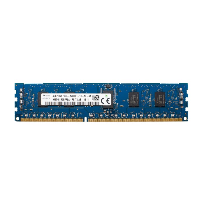 RAM Hynix 4GB 1Rx8 PC3L-12800R DDR3 RDIMM 1600MHz HMT451R7BFR8A-PB