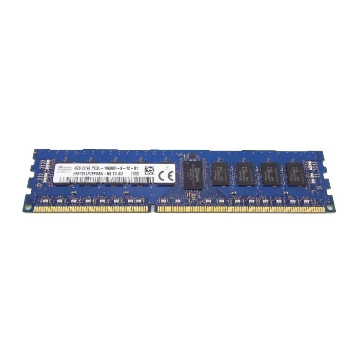 RAM Hynix 4GB 2Rx8 PC3L-10600R DDR3 RDIMM 166MHz HMT351R7EFR8A-H9
