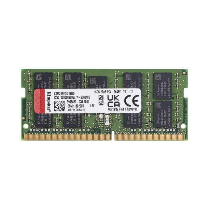 RAM Kingston 16GB 2Rx8 PC4-21300 DDR4 UDIMM ECC 2666MHz KSM26SED8/16HD