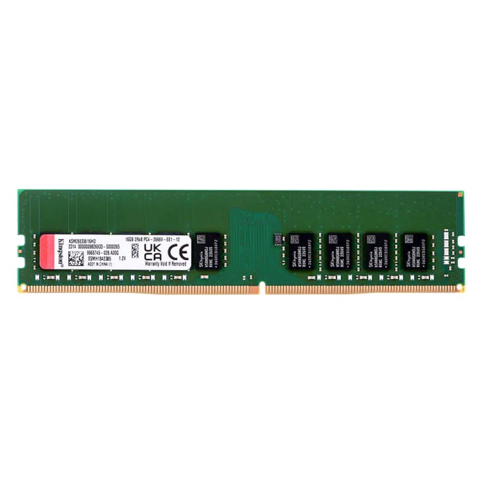 RAM Kingston 16GB 2Rx8 PC4-2666V-E DDR4 UDIMM ECC PC4-21300E KSM26ED8/16HD