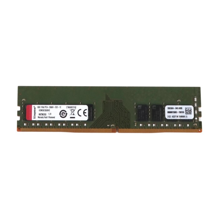 RAM Kingston 8GB 1Rx8 PC4-21300 DDR4 UDIMM 2666MHz 9965684-040