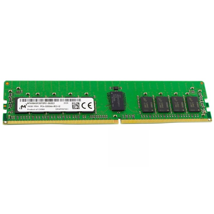 RAM Micron 16GB 1Rx4 DDR4 RDIMM ECC 3200MHz MTA18ASF2G72PZ-3G2E2