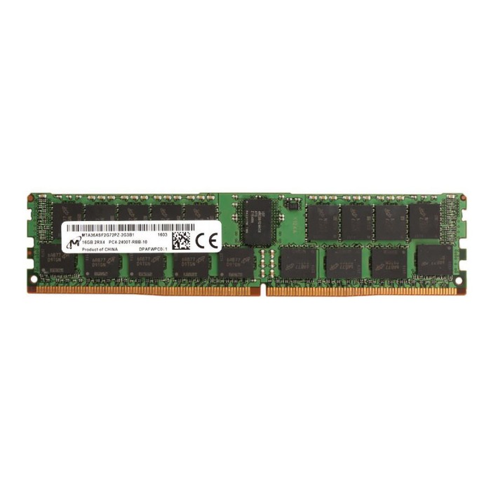RAM Micron 16GB 2Rx4 PC4-19200 DDR4 RDIMM 2400MHz MTA36ASF2G72PZ-2G3B1
