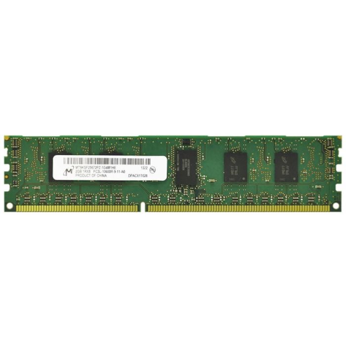 RAM Micron 2GB 1Rx8 PC3-10600 DDR3L RDIMM 1333MHz MT9KSF25672PZ-1G4M1