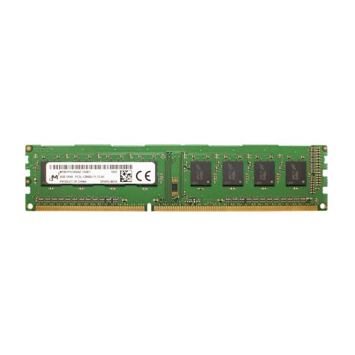 RAM Micron 4GB 1Rx8 PC3L-12800U DDR3 UDIMM 1600MHz MT8KTF51264AZ-1G6E1