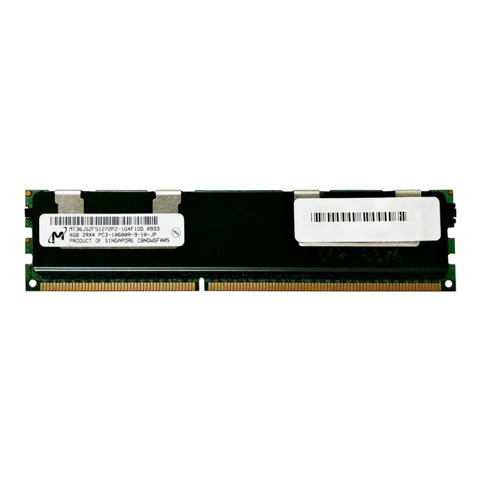 RAM Micron 4GB 2Rx4 PC3-10600 DDR3 RDIMM 1333MHz MT36JSZF51272PZ-1G4F1