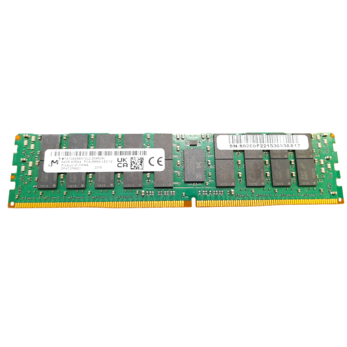 RAM Micron 64GB 4Rx4 DDR4 LRDIMM ECC 2666MHz MTA72ASS8G72LZ-2G6R2