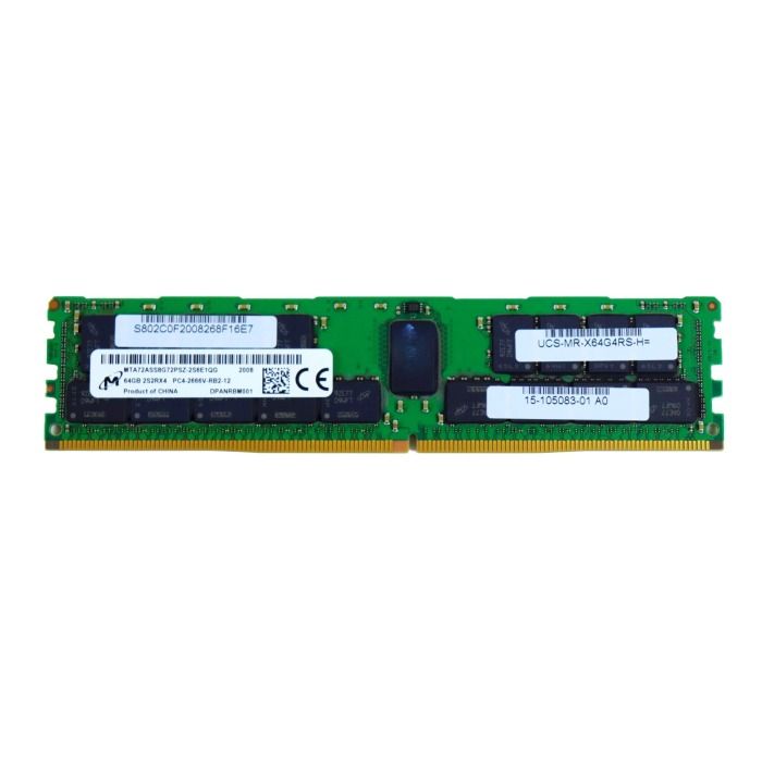 RAM Micron 64GB 4Rx4 DDR4 RDIMM ECC 2666MHz MTA72ASS8G72PSZ-2S6E1