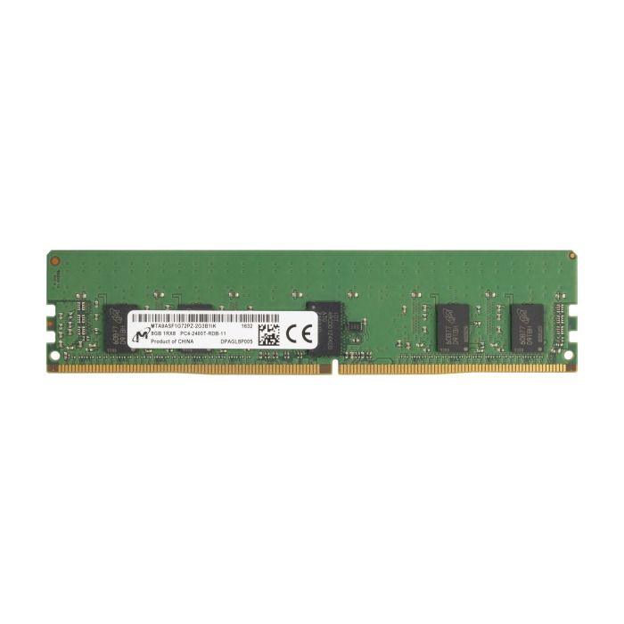 RAM Micron 8GB 1Rx8 PC4-2400T DDR4 RDIMM ECC 2400MHz MTA9ASF1G72PZ-2G3B1
