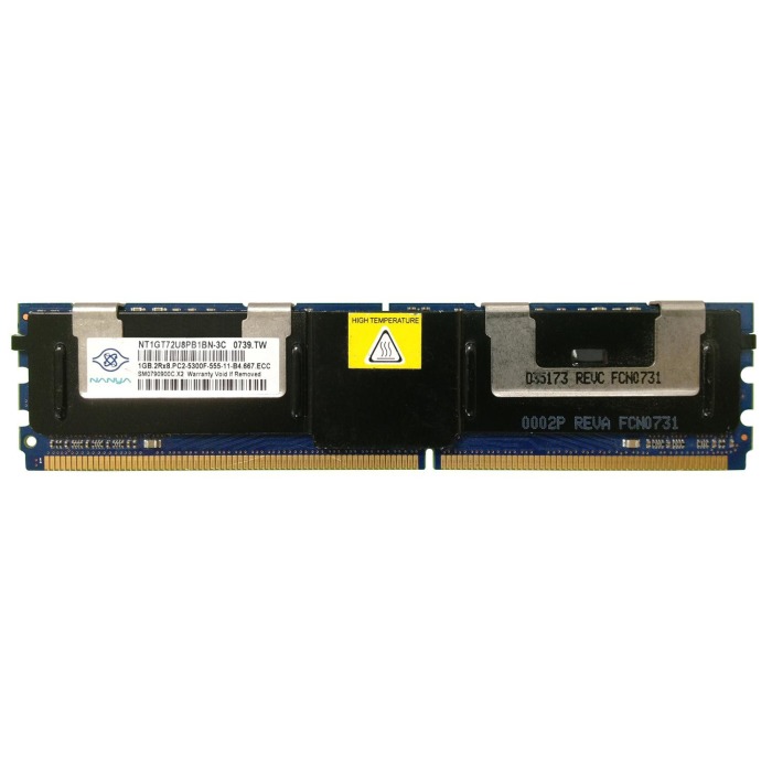 RAM Nanya 1GB 2Rx8 PC2-5300F DDR2 FBDIMM 667MHz NT1GT72U8PB1BN-3C