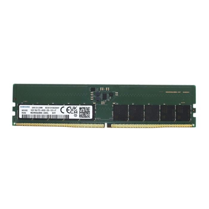 RAM Samsung 16GB 1Rx8 PC5-38400 DDR5 UDIMM ECC 4800MHz M324R2GA3BB0-CQK