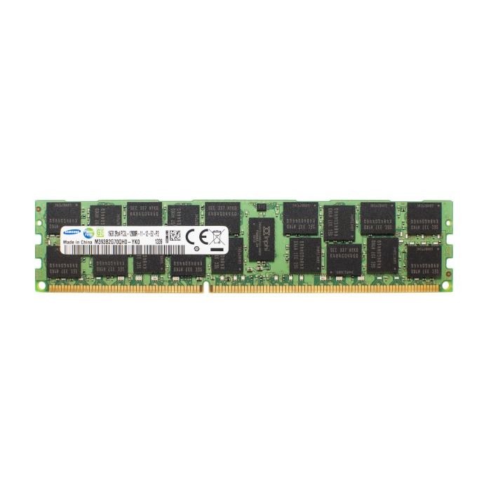 RAM Samsung 16GB 2Rx4 PC3L-12800R DDR3 RDIMM 1600MHz M393B2G70QH0-YK0