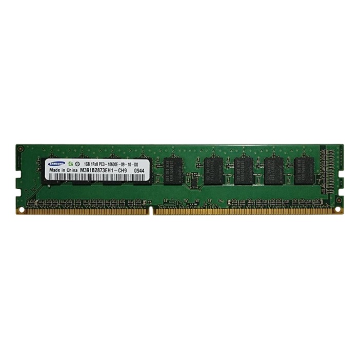 RAM Samsung 1GB 1Rx8 PC3-10600E DDR3 UDIMM 1333MHz M391B2873EH1-CH9