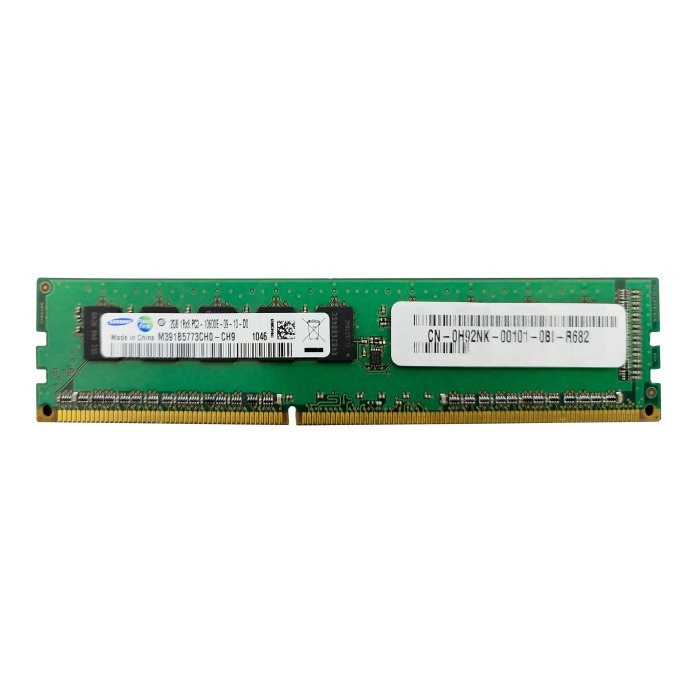 RAM Samsung 2GB 1Rx8 PC3-10600E DDR3 UDIMM ECC 1333MHz M391B5773CH0-CH9