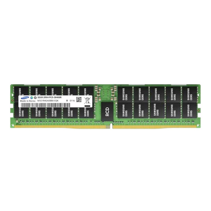RAM Samsung 32GB RDIMM 2Rx8 PC5-38400 DDR5 4800MHz M321R4GA3BB6-CQKDS