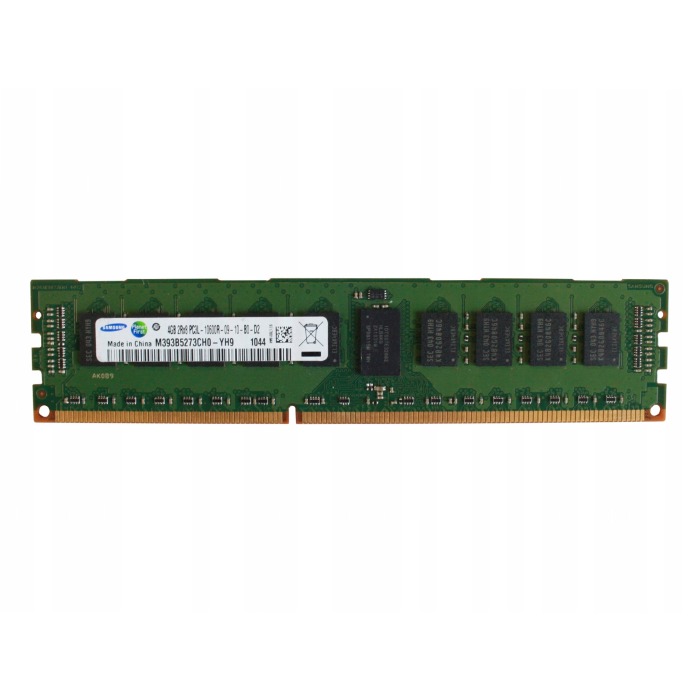RAM Samsung 4GB 2Rx8 PC3L-10600R DDR3 RDIMM 166MHz M393B5273CH0-YH9