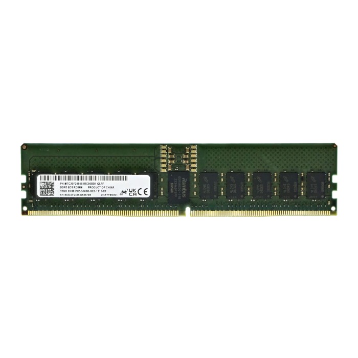 RAM-Speicher Micron 32GB 2Rx8 PC5-44800 DDR5 5600MHz RDIMM ECC MTC20F2085S1RC56BD1