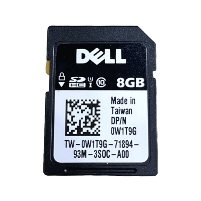 SD Card Dell iDRAC vFlash 8GB W1T9G