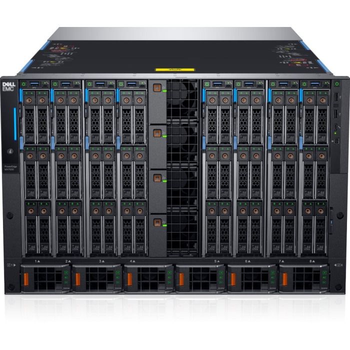 Server Chassis Dell MX7000 with 9xFAN, 6xPSU, Rails