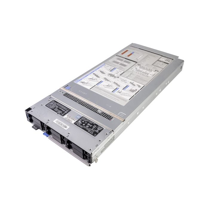 Server Dell PowerEdge MX740c 6x2.5" with 2xGold 5120, 32GB, 2x 480GB SSD SATA 2.5", 2x25GbE SFP28