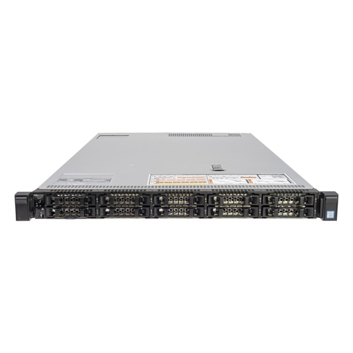 Server Dell PowerEdge R340 4x3.5" with 1x Xeon E-2136, 64GB RAM, H330, 2x 1TB 7.2K SATA 6G 3.5", 2x 480GB SSD SATA 2.5", 2x PSU 550W, rails, iDRAC9 Enterprise