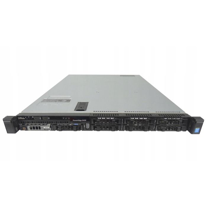 Server Dell PowerEdge R430 8x2.5" with 2xE5-2650 v3, 128GB RAM, H330, 2x 480GB SSD SATA 2.5", 2xPSU, Rails, iDRAC 8 Enterprise