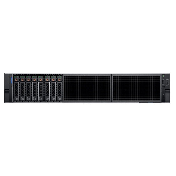 Server Dell PowerEdge R550 8x2.5" with 2x Silver 4310, 32GB RAM, H355, 2x 480GB SSD SATA 2.5", 2x PSU 600W, rails, iDRAC9 Enterprise
