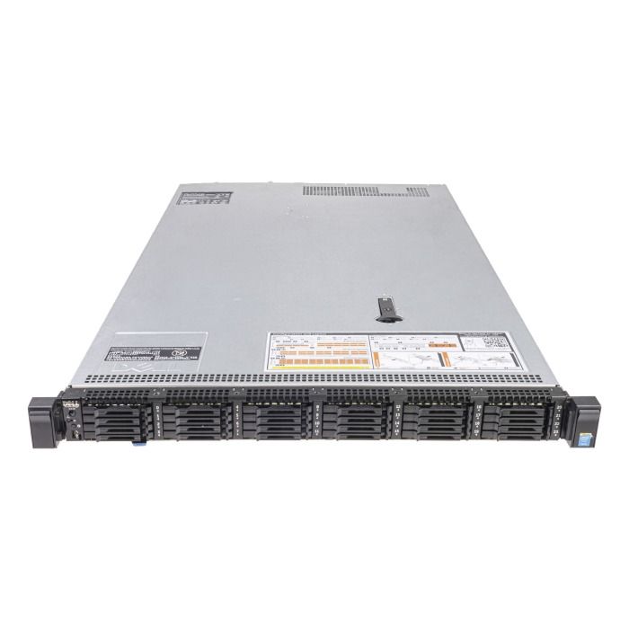 Server Dell PowerEdge R630 24x1.8" with 2xE5-2690 v4, 32GB RAM, H730, 2x 200GB SSD SATA 1.8", 4x1GbE, 2xPSU, Rails, iDRAC 8 Enterprise