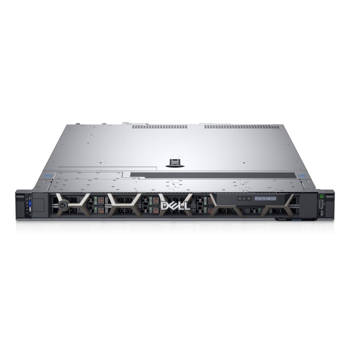 Server Dell PowerEdge R6515 10x2.5" NVMe with 1x EPYC 7702P, 256GB RAM, BOSS-S1 with 2x 240GB SSD SATA RI M.2, 4x Dell 960GB SSD NVMe U.2 2.5", 2x10/25GbE, 2x PSU 550W, rails, bezel, iDRAC9 Enterprise