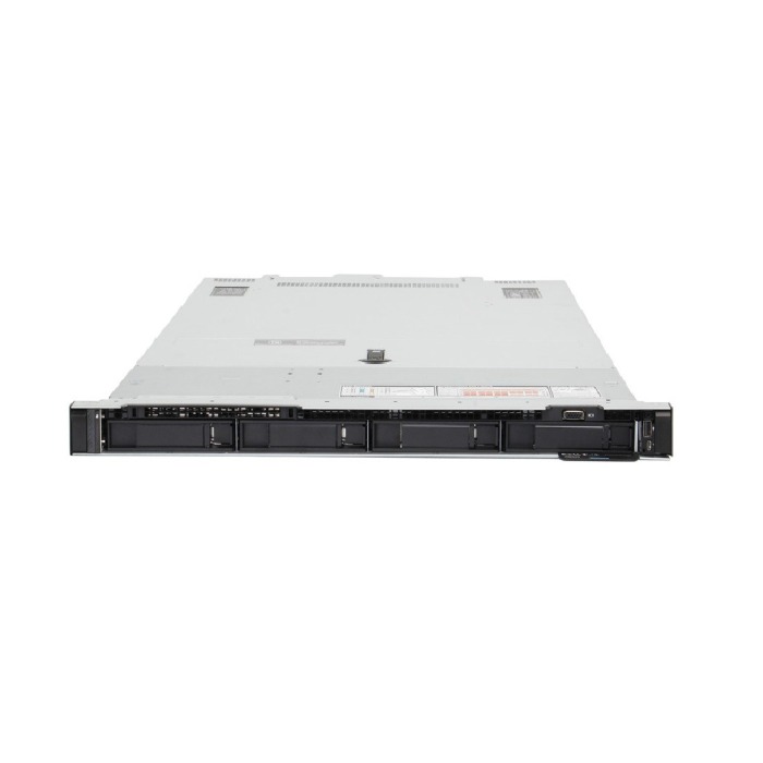Server Dell PowerEdge R6525 4x3.5" with 2x EPYC 7252, 64GB RAM, H755, 2x 960GB SSD SATA 2.5", 4x1GbE, 2x PSU 1400W, rails, iDRAC9 Enterprise