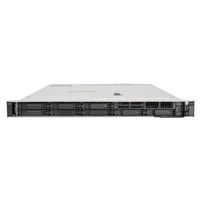 Server Dell PowerEdge R660xs 8x2.5" with 2x Silver 4410Y, 256GB RAM, H755, BOSS-N1 with 2x Dell 480GB NVMe 2280 M.2, 4x 1.92TB SSD SAS 12G RI 2.5", 2x PSU 1400W, rails, iDRAC9 Enterprise