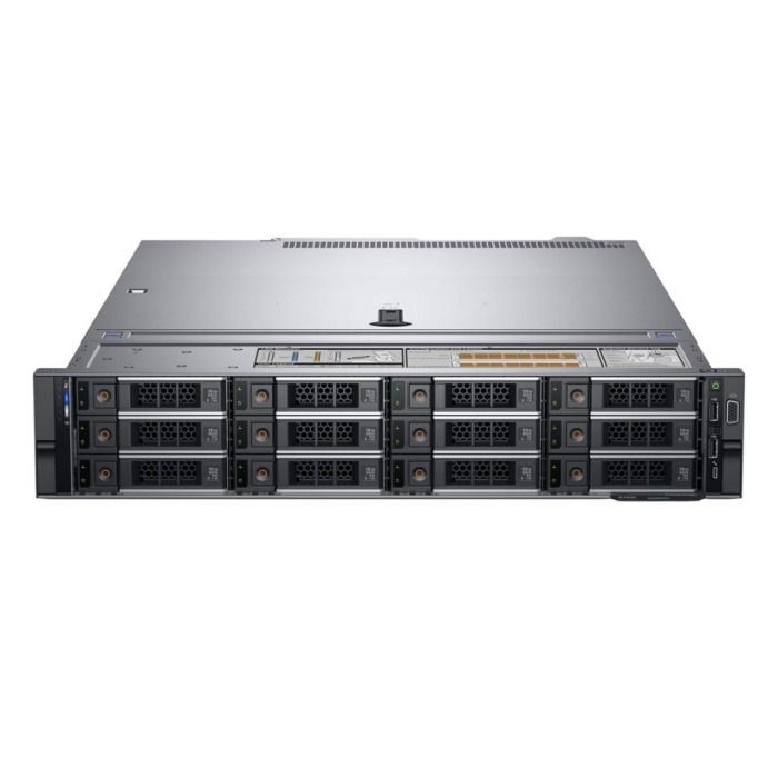Server Dell PowerEdge R7415 12x3.5" with 1x EPYC 7371, 64GB RAM, H730P, 2x 480GB SSD SATA 2.5", 2x PSU, rails, iDRAC 9