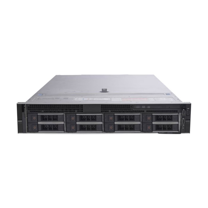 Server Dell PowerEdge R7415 8x3.5" with 1x EPYC 7351P, H730P, BOSS-S1 with 2x Dell 480GB SSD SATA RI M.2, 8x 8TB SAS 12G 3.5", 4x10GbE SFP+, 2x PSU 1600W, rails, iDRAC9 Enterprise