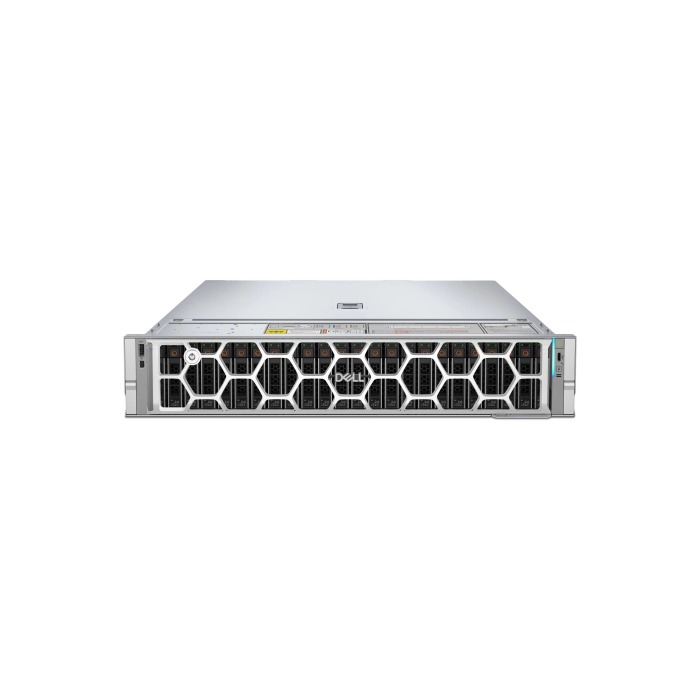 Server Dell PowerEdge R7625 8x2.5" with 2x EPYC 9015, 32GB RAM, H365i, 2x 240GB SSD SATA 2.5", 2x PSU 800W, rails, iDRAC10 Core