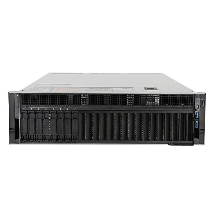 Server Dell PowerEdge R940 8x2.5" with 4x Gold 5120, 512GB RAM, H730P, 4x960GB SSD SATA 2.5", 4x1GbE, 2xPSU, Rails, iDRAC 9