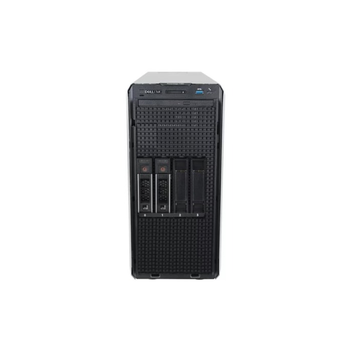 Server Dell PowerEdge T350 8x3.5" with 1x E-2378G, 32GB RAM, H755, BOSS-S1 with 2x Dell 480GB SSD SATA RI M.2, 4x 6TB 7.2K SATA 6G 3.5", 2x10GbE SFP+, 2x PSU 600W