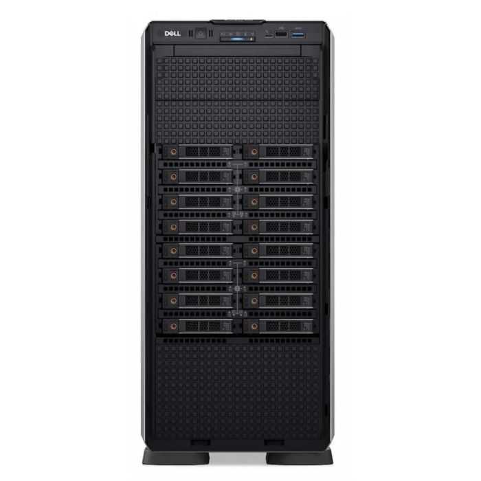 Server Dell PowerEdge T550 16x2.5" with 2x Gold 6346, 64GB RAM, H355, 2x Dell 960GB SSD SATA 6G 2.5", 2x PSU, iDRAC 9