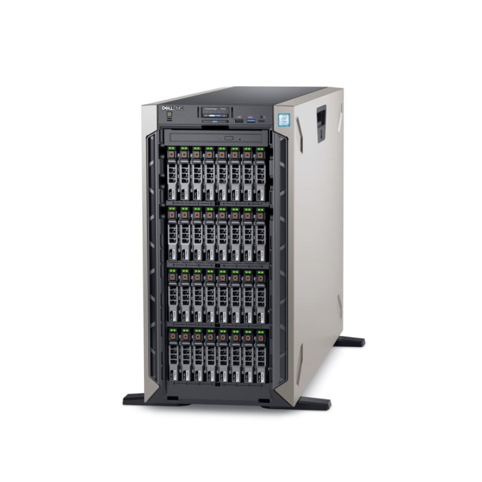 Server Dell PowerEdge T640 32x2.5" with 2x Silver 4110, 32GB RAM, H730p, 2x 960GB SSD SATA 2.5", 2x PSU 750W, iDRAC9 Enterprise
