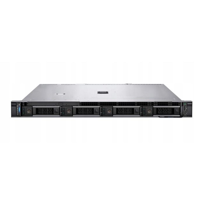 Server Dell R350 4x3.5” with 1x E-2314, 32GB RAM, H355, 2x480GB SATA SSD 2.5, 2xPSU, Rails, iDRAC 9 Enterprise