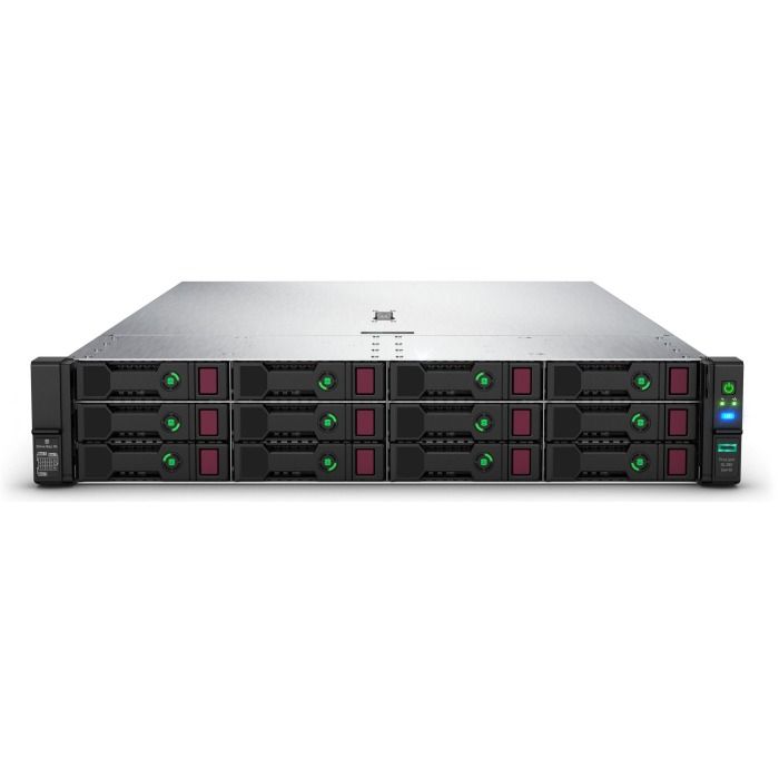 Server HPE ProLiant DL380 Gen10 12x3.5" with 2x Silver 4110, 32GB RAM, P408i-a, 2x HPE 960GB SSD SATA 2.5", 2x PSU, rails, iLO 5