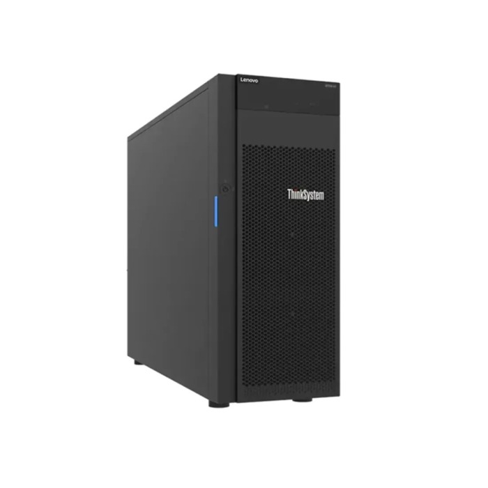 Server Lenovo ThinkSystem ST250 v2 with 1x E-2386G, 32GB RAM, 2x 480GB SSD SATA 2.5", bezel, 2x PSU