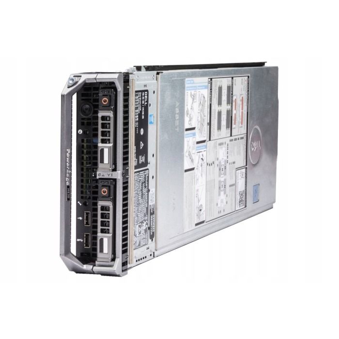 Serwer Dell PowerEdge M630 2x2.5" z 2x E5-2630 v3, 32GB RAM, 2x 480GB SSD SATA 2.5", 2x PCI-BRIDGE