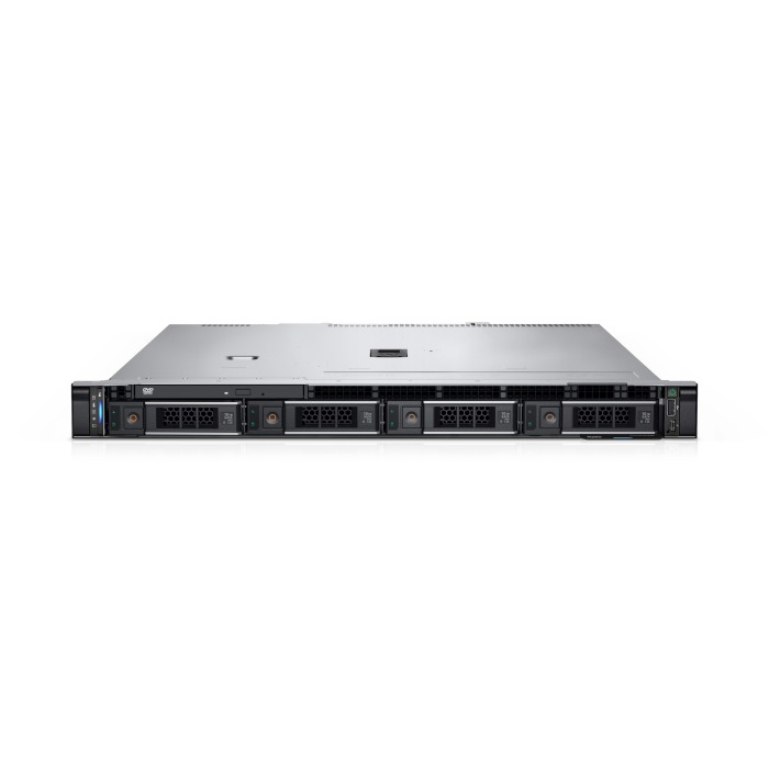Serwer Dell PowerEdge R250 4x3.5" z E-2334, 32GB RAM, H355, 2x 450GB SAS 2.5", 1x PSU 450W, szyny, iDRAC9 Enterprise