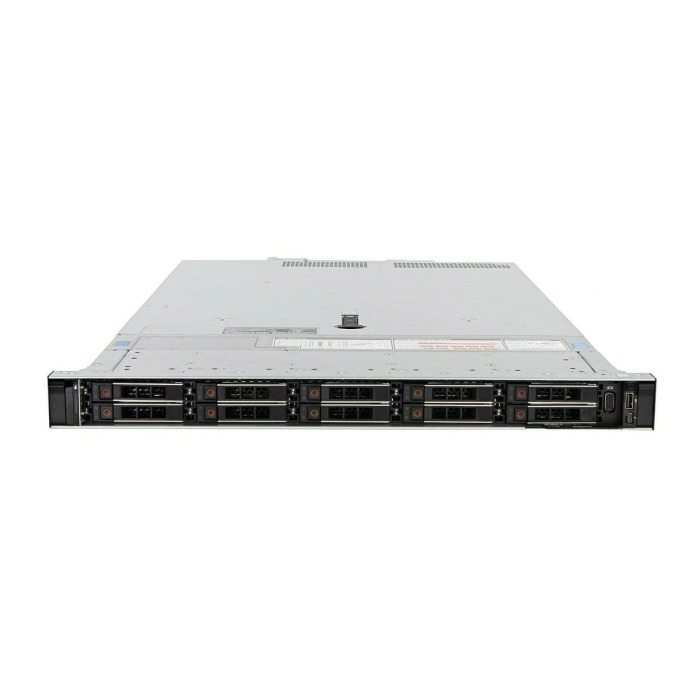 Serwer Dell PowerEdge R440 10x2.5" (4xNVMe) z 2x Gold 6130, 32GB RAM, H730p, 2x 480GB SSD SATA 2.5", 2x PSU 550W, szyny, iDRAC9 Enterprise