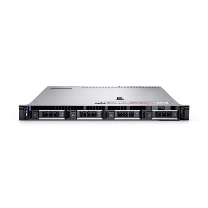 Serwer Dell PowerEdge R450 4x3.5", z 2x Silver 4310, 32GB RAM, H355, 2x 480GB SSD SATA 2.5", 2x PSU 600W, Szyny, iDRAC9 Enterprise