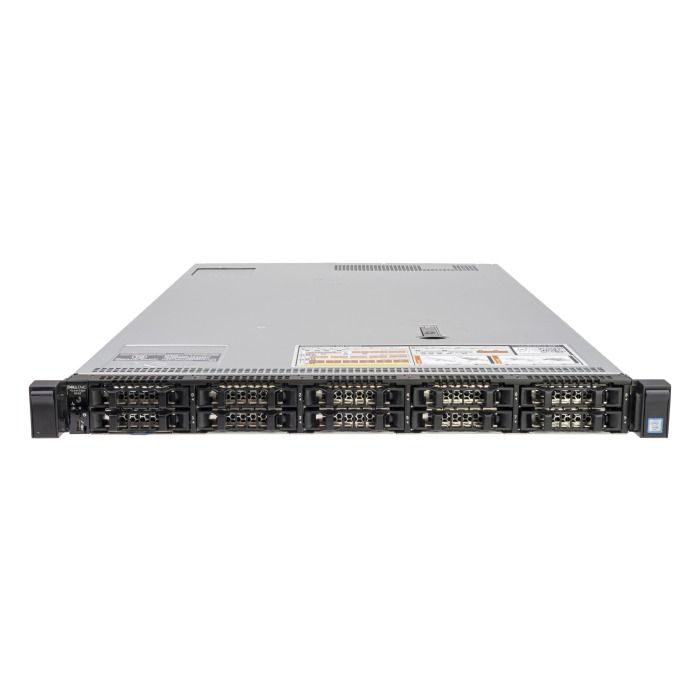 Serwer Dell PowerEdge R630 10x2.5" z 2x E5-2667 v3, 128GB RAM, 2x 480GB SSD SATA 2.5", 2x1GbE RJ45 2x10GbE SFP+, 2x PSU, szyny, iDRAC 8